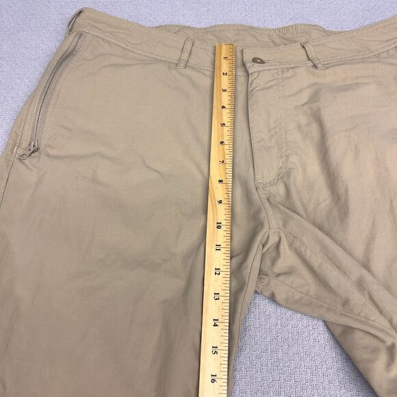 Clothing Arts 36x30 Black P^Cubed Pick Pocket Proof Pants Khaki Travel Chino - Picture 9 of 10